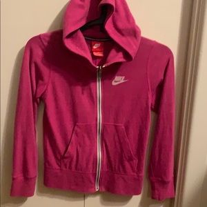 Hot Pink Nike Hoodie